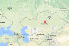 Peluncuran Roket Antariksa Rusia, Pria Kazakhstan Tewas Terbakar