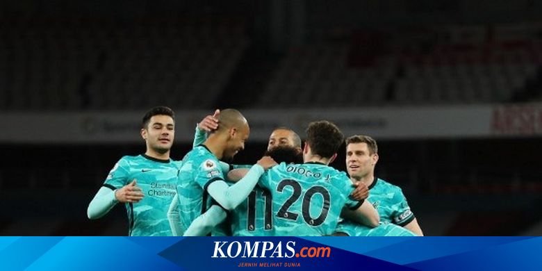 Hasil Dan Klasemen Liga Inggris Papan Atas Kian Panas Halaman All Kompas Com