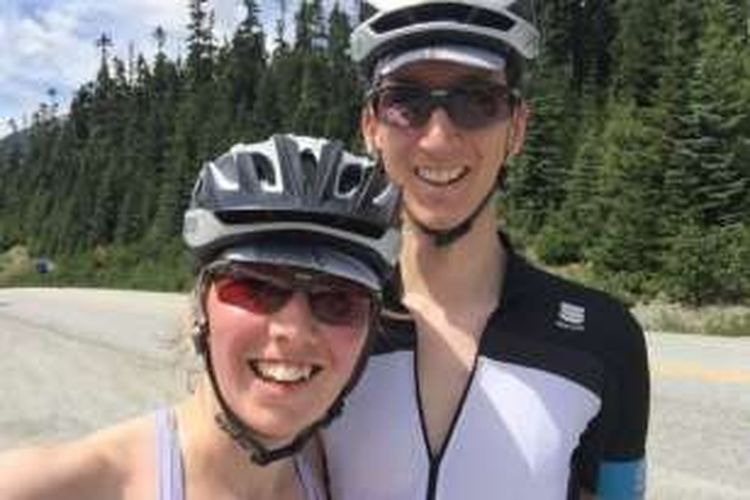 Natasha Wood aktif bersepeda sebelum terkena kanker usus.