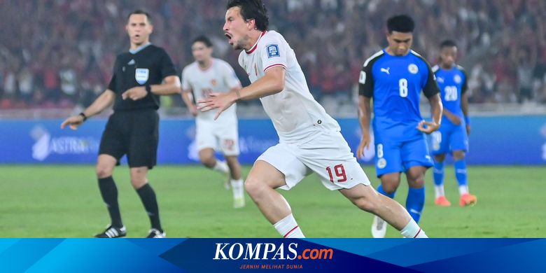 Babak Pertama Indonesia Vs Filipina: Roket Indah Thom Haye Bawa Garuda Unggul 1-0 - Kompas | Arenanews-1