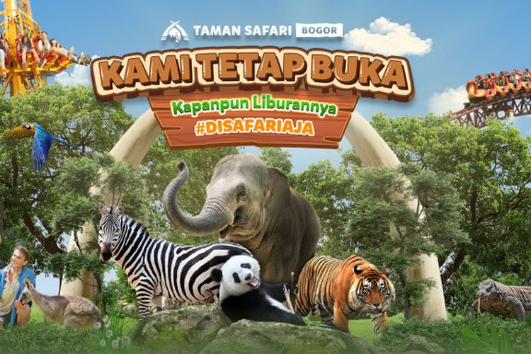 Cara Beli Tiket Online Taman Safari Bogor dan Harganya