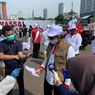Duduk Perkara Sandiaga Uno Bersama Relawan Jokowi Mania Bagikan Sembako di Bantargebang