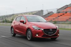 Sensasi Geber All-New Mazda2 di Sirkuit Tokachi
