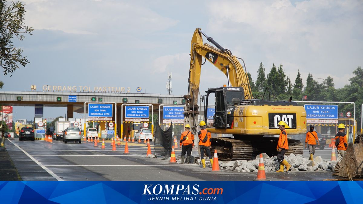 Ada Perbaikan, Beberapa Lajur Tol Cipularang dan Padaleunyi Ditutup Sementara