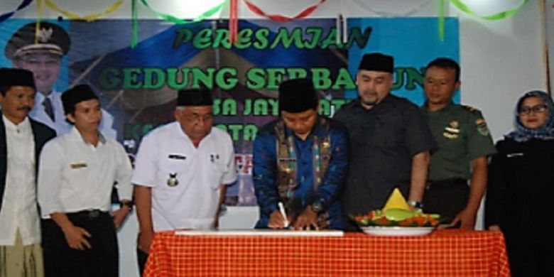 Seluruh Warga Desa Ini Boleh Gunakan Gedung Serbaguna