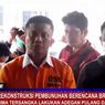 Penampakan Ferdy Sambo Pakai Baju Tahanan dan Diborgol di Rekonstruksi Pembunuhan Brigadir J