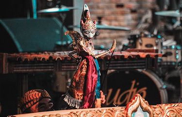 Ilustras wayang golek.