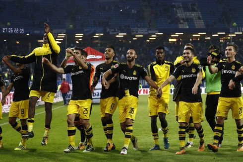 Hasil Liga Jerman, Borussia Dortmund Geser Bayern Muenchen 