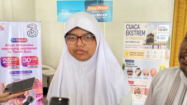 Kisah Aila 13 Tahun, Jemaah Haji Termuda yang Berangkat Gantikan Mendiang Ibu