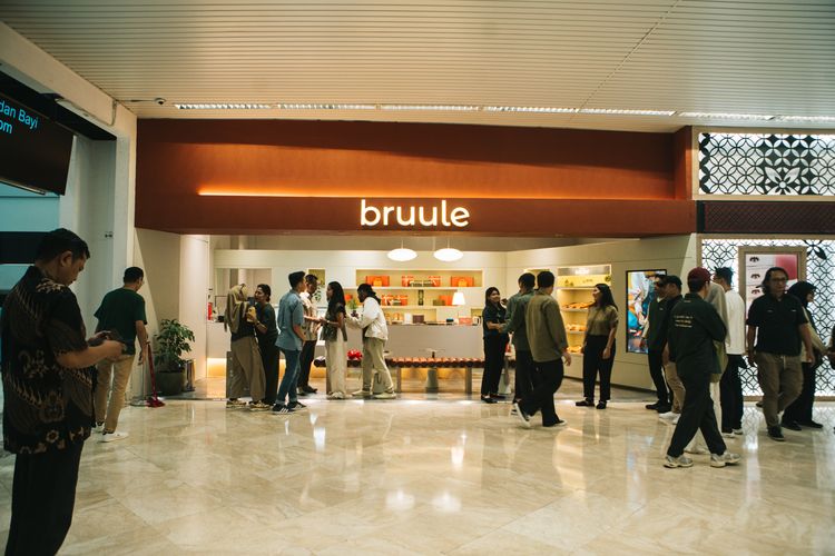 Bruule memiliki gerai baru di Bandara Soekarno-Hatta. 