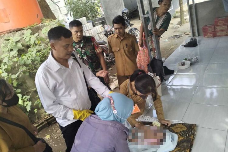 Penemuan bayi di Lombok Barat, Senin (12/6/2023)