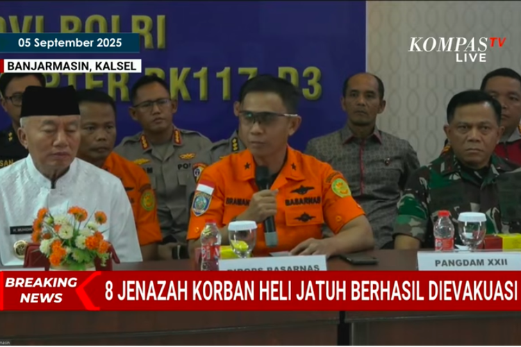 Update Helikopter PK-RGH Jatuh di Tanah Bumbu: Black Box Ditemukan dalam Kondisi Utuh