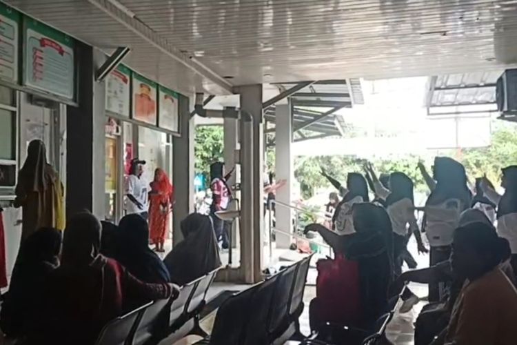 Viral Video Pegawai Puskesmas di Serang Senam Saat Jam Kerja, Kepala UPTD Minta Maaf