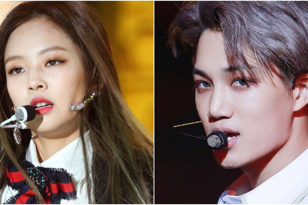 Kai EXO dan Jennie BLACKPINK.