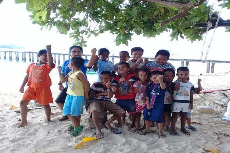 Belajar Bersama Alam di Desa Tambun Pulau Talise Kabupaten Minahasa Utara.