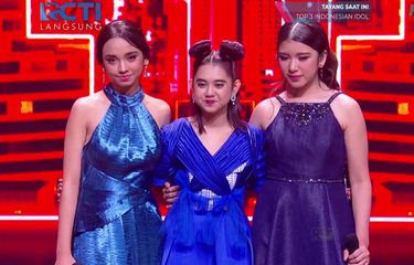 Top 3 Indonesian Idol X.