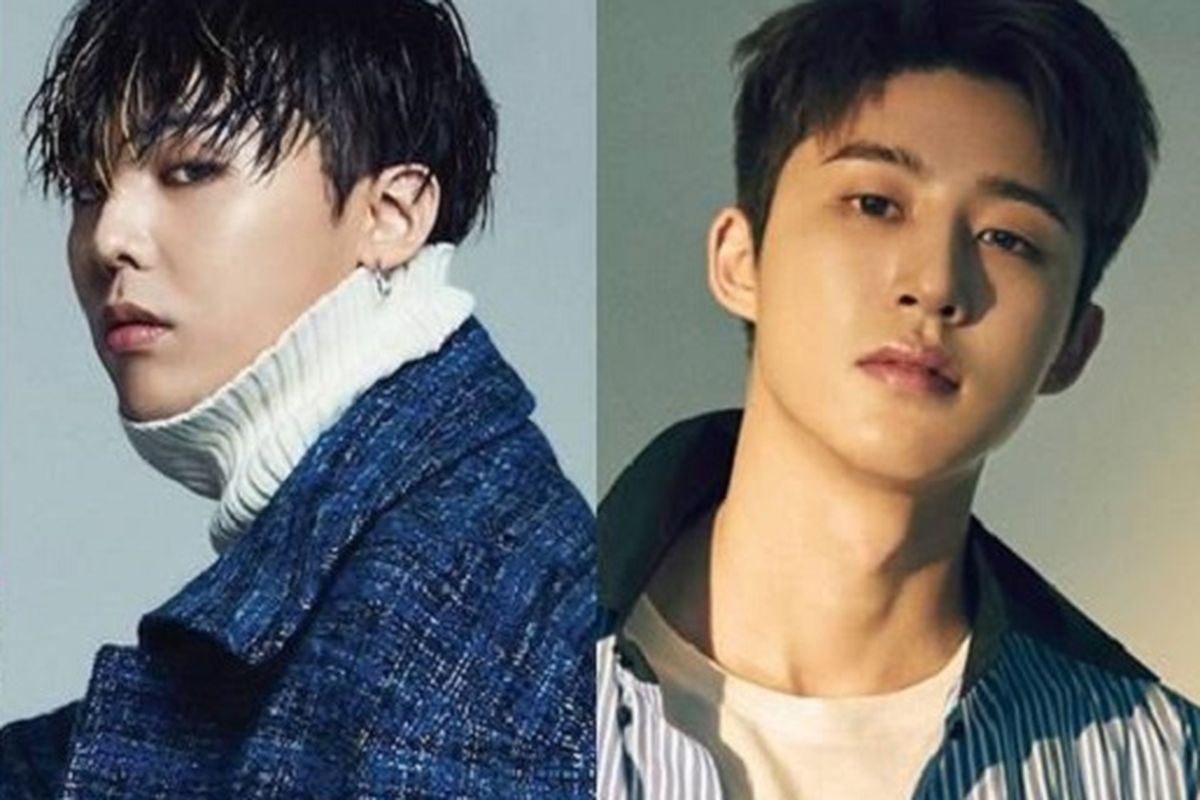 G-Dragon BIGBANG dan B.I iKON sama-sama di bawah naungan YG Entertainment.