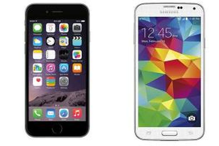 Apple iPhone 6 dan Samsung Galaxy S5