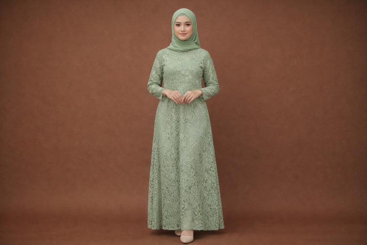 Lace Dress Modern: Feminin dengan Sentuhan Tegas