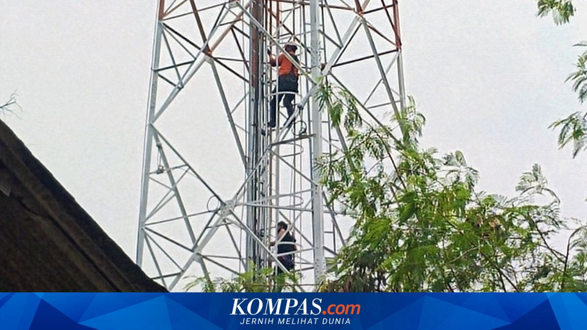 Dua Jam Menawar Putus Asa, Kisah Ari Menyelamatkan Pria di Puncak Tower 52 Meter