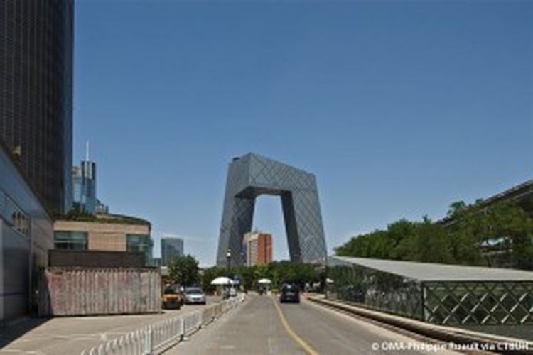 CCTV Headquarter China terpilih sebagai salah satu pencakar langit terbaik tahun ini.