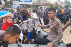 Ribuan Ikan Lele Siap Panen Hanyut Terbawa Banjir di Serang