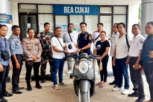 Bea Cukai Timor Leste Kembalikan Motor Curian ke Pemiliknya Warga NTT