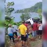 Elf Masuk Jurang Tanjakan Dini Geopark Ciletuh Sukabumi, 1 Orang Tewas