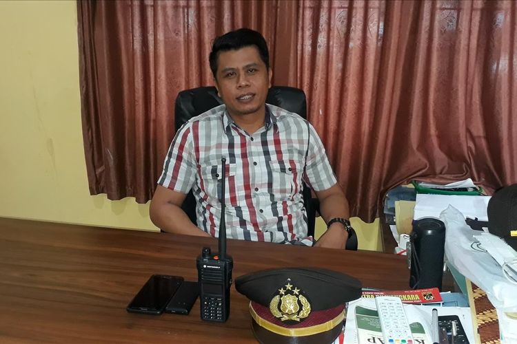 Kaur Bin Ops Satreskrim Polres Luwu, Ipda Azis saat ditemui awak media.
