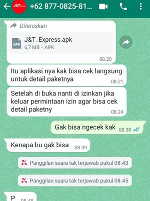 Viral, Unggahan Penipuan Modus Kurir Paket, Saldo Rekening Bisa Ludes