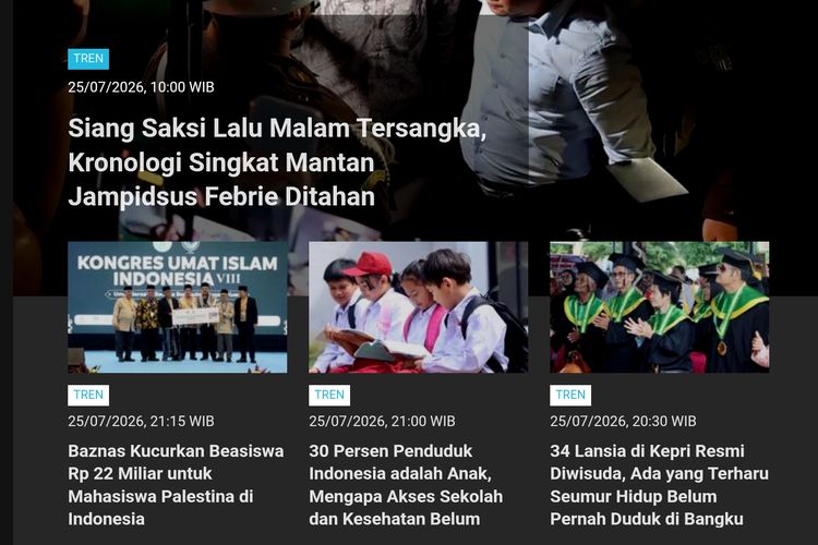 [POPULER TREN] Perjalanan Kasus Febrie Adriansyah, Siang Saksi Malam Tersangka | Orang Terkaya Indonesia Juli 2026