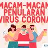INFOGRAFIK: Macam-macam Penularan Virus Corona