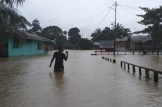 Sungai Kampar Meluap, Ratusan Rumah Terendam Banjir