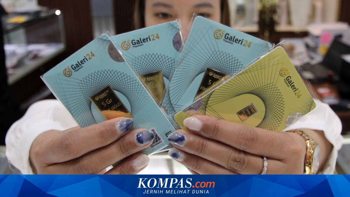Harga Buyback Emas Antam, Galeri 24, dan UBS 2 Juli 2026 Naik