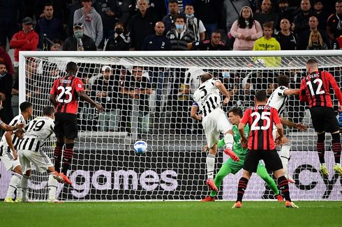 Hasil Juventus Vs AC Milan - Imbang, Bianconeri Masih Hampa Kemenangan