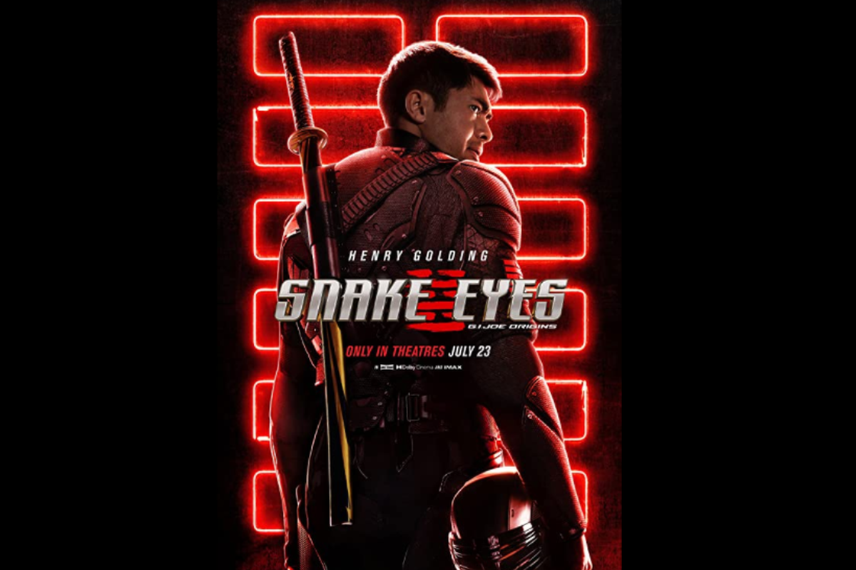 Poster film Snake Eyes: G.I. Joe Origins (2021).