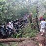 Hendak ke Sarangan, Bus Wisata Semarang Terjun ke Jurang, Sopir dan 6 Orang Tewas