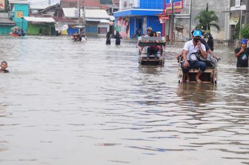 Banjir Kabupaten Bandung, Ketinggian Air hingga 3 Meter