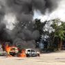 Diduga akibat Cuaca Panas, 4 Mobil di Objek Wisata Banjarbaru Terbakar