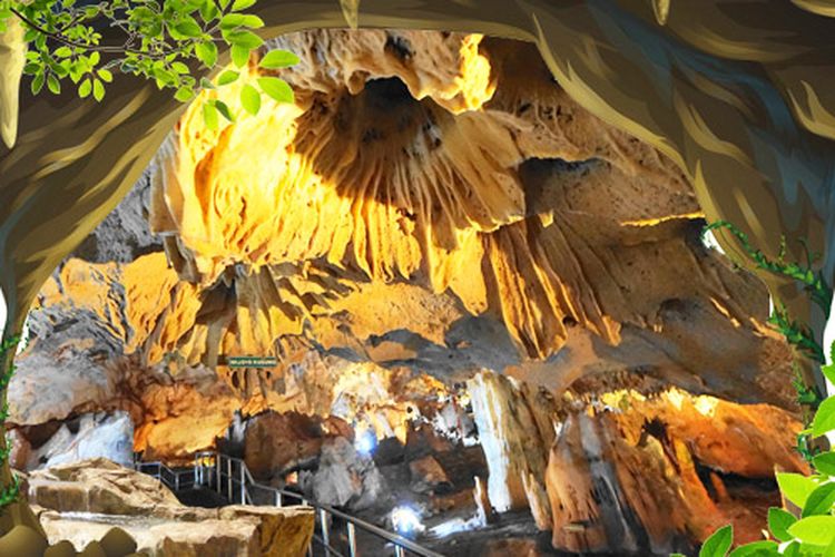 Goa Maharani di Maharani Zoo dan Goa, Lamongan, Jawa Timur