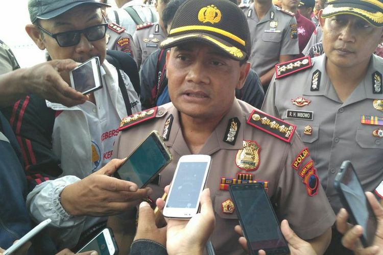 Waka Polda Jawa Tengah Kombes Pol Ahmad Luthfi di Solo, Jawa Tengah, Kamis (22/3/2018).