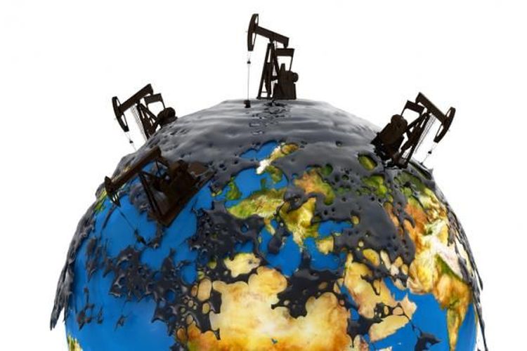 Ilustrasi minyak bumi