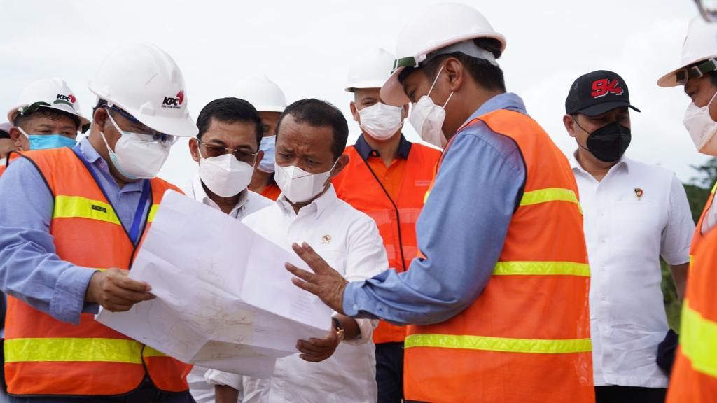 Bahlil Kunjungi Tambang KPC, Pastikan Perusahaan Batu Bara Lakukan Hilirisasi