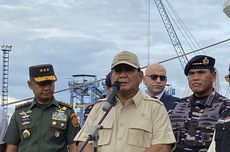 Menhan Prabowo Lepas Bantuan Logistik untuk Korban Perang di Gaza, Diangkut KRI Radjiman