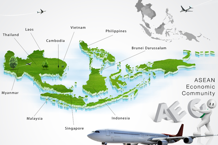 Sesuai letak geografis Asia Tenggara, negara yang terletak paling utara di ASEAN yaitu Myanmar.