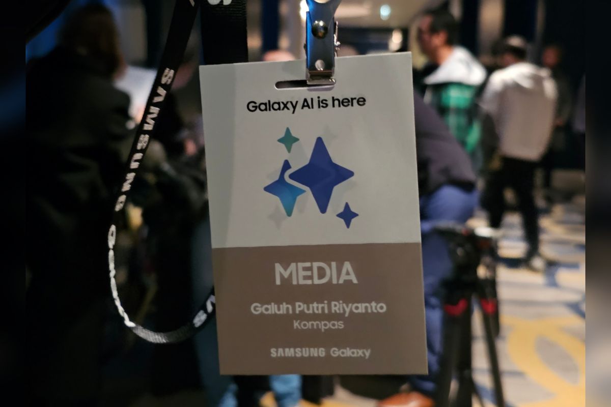 Jurnalis Kompas.com Galuh Putri Riyanto sudah berada di San Jose, AS untuk mengikuti rangkaian acara Galaxy Unpacked 2024. Acara ini menjadi debut lini ponsel flagship Samsung S24, Samsung S24 Plus, dan Samsung S24 Ultra.