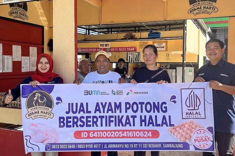 PT Pertamina memfasilitasi sertifikasi Halal dan Hak Kekayaan Intelektual (HaKI) kepada pelaku usaha mikro, kecil dan menengah (UMKM) binaannya.