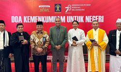 Mulai Rangkaian Hari Lahir Ke-78, Kemenkumham Gelar Doa Bersama untuk Negeri