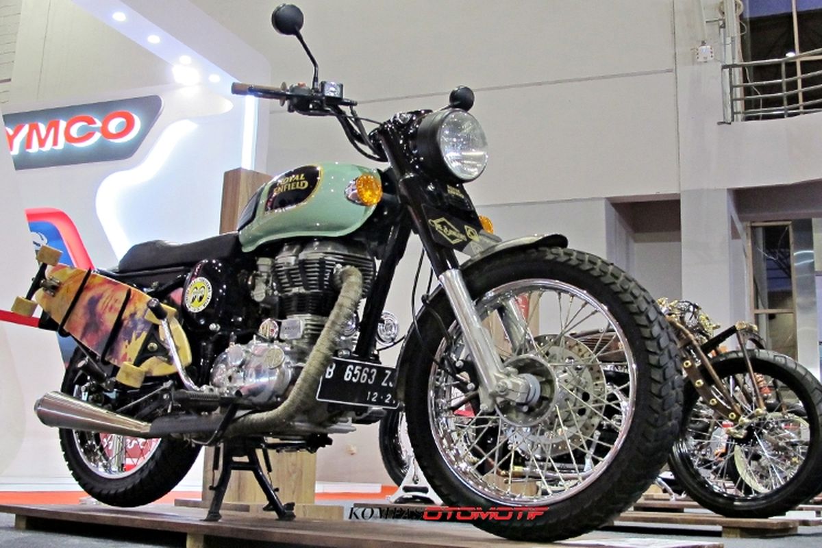 Kustom Minimalis Royal Enfield 350 