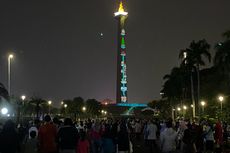 Wisata Malam Hari di Monas Week, Ada Air Mancur Menari dan Video 